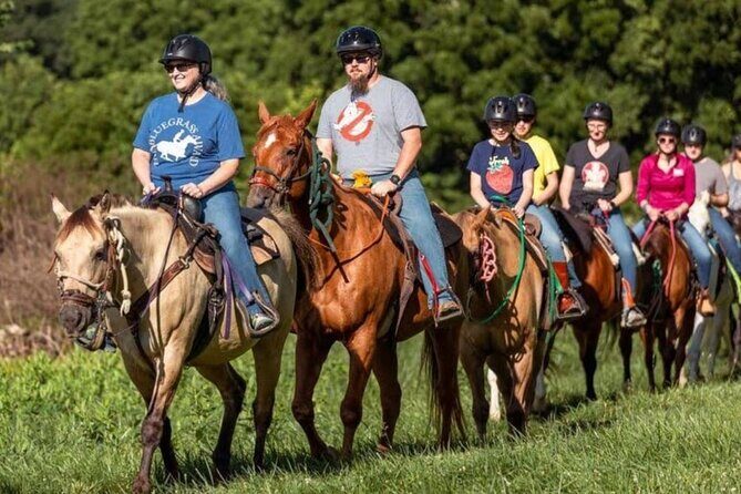 B&C horseback riding in nature and Keeneland racetrack. - A Detailed Look at the Tour Experience
