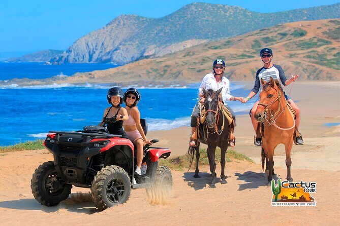 Beach ATV and Horseback Ride Combo Tour in Cabo - Key Points