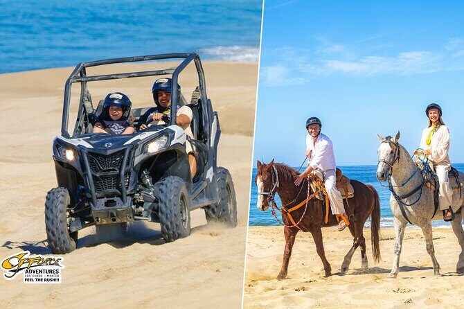 Beach Horseback Ride & Can-Am X3 Tour  Cabo Combo - A Balanced Look at the Beach Horseback Ride & Can-Am X3 Tour Cabo Combo