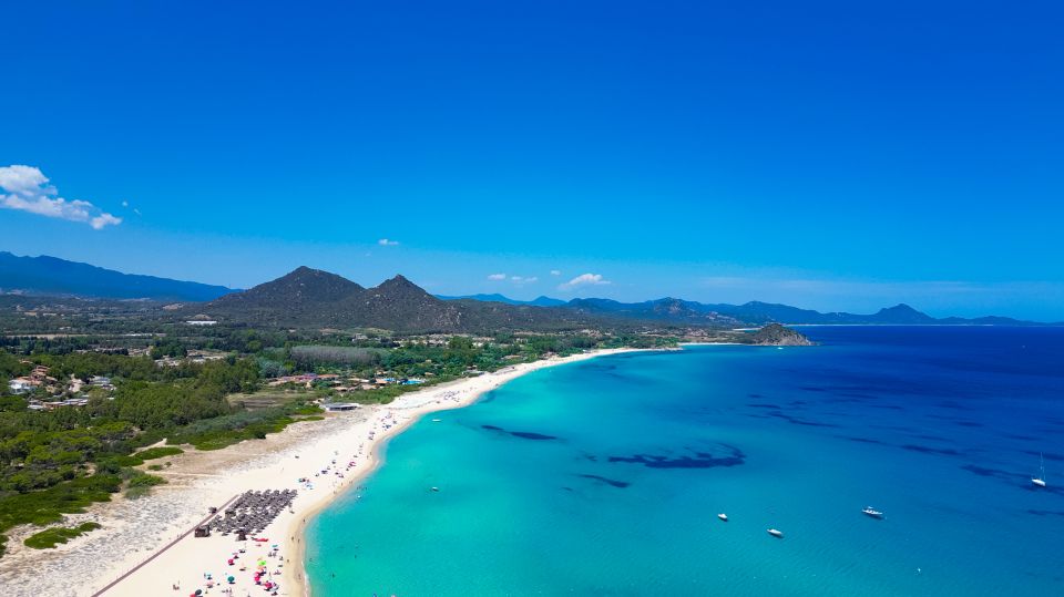 Beach Tour Porto Giunco & Cala Sinzias From Cagliari - Panoramic Road Leonardo Da Vinci