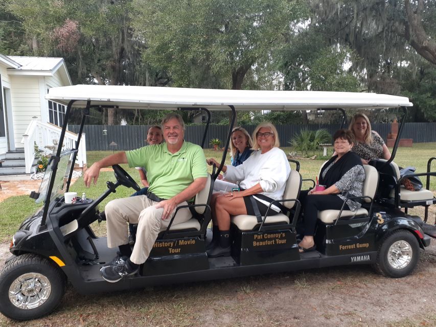 Beaufort: Local History and Film Sites Tour by Golf Cart - Key Points