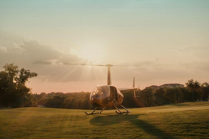 Beautiful Sunset Helicopter Tour of Austin - The Sum Up