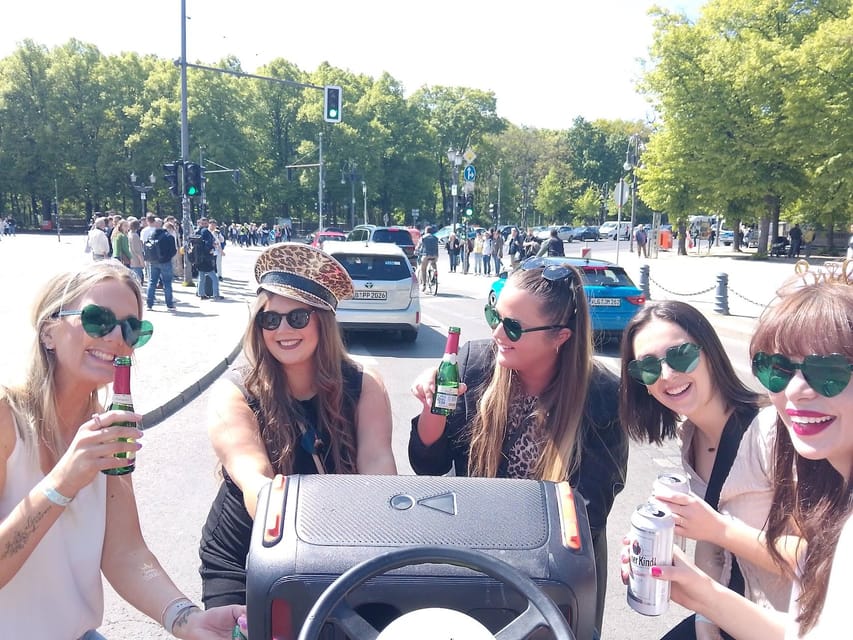 Beer Bike & Party Bike: Unforgettable Berlin City Tour incl. pickup - Key Points