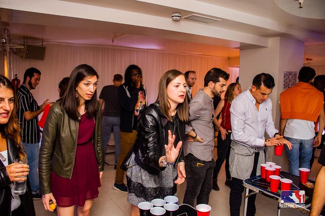 Beer Pong Madrid - Alcoholic Beverages Included