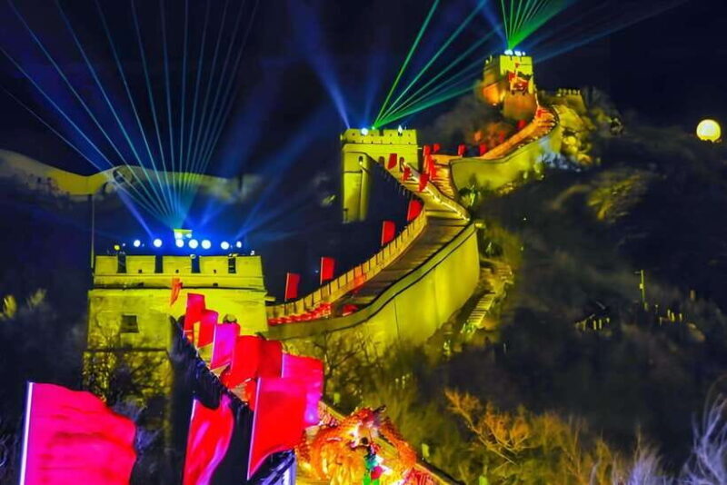 Beijing: Badaling Great Wall Night Ticket or Tours with Show - Introducing the Badaling Night Great Wall Tour