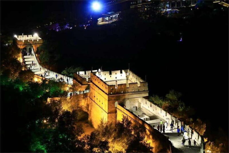 Beijing: Badaling Great Wall Night Tour with Options - Key Points