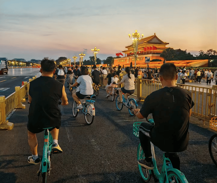 Beijing: Tiananmen Night Ride & Photography City Ride Tour - Included Services