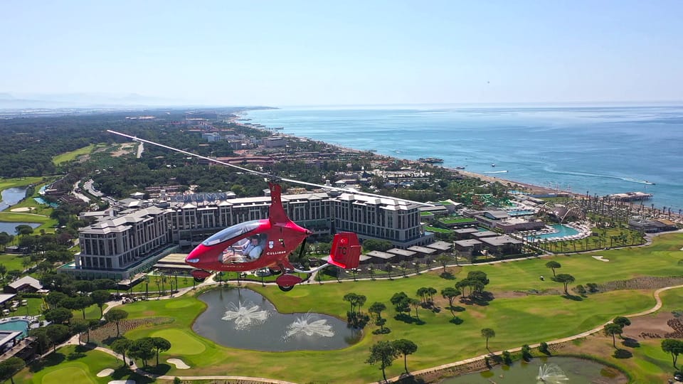 Belek Panoramic Gyrocopter Flight Tour - Who Will Love This Tour?