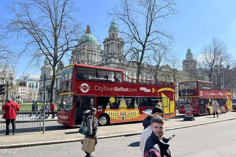 Belfast: 1 or 2-Day Sightseeing Hop-on Hop-off Bus Tour - Key Points