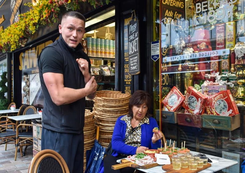 Belfast: Guided Food Walking Tour with Street Art and Pubs - Key Points