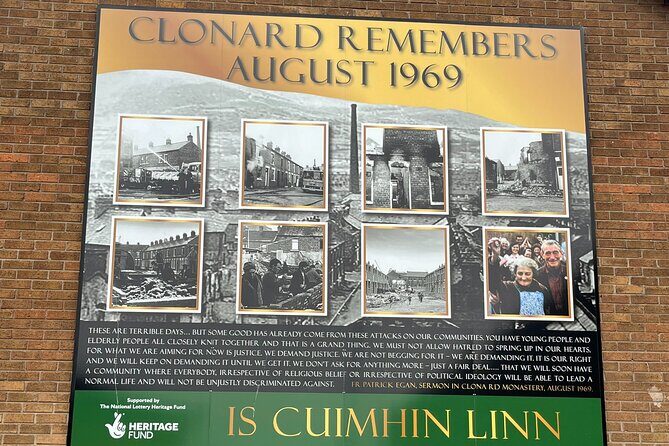 Belfast Political/history/troubles private taxi/cab tour - Practical Details and Value