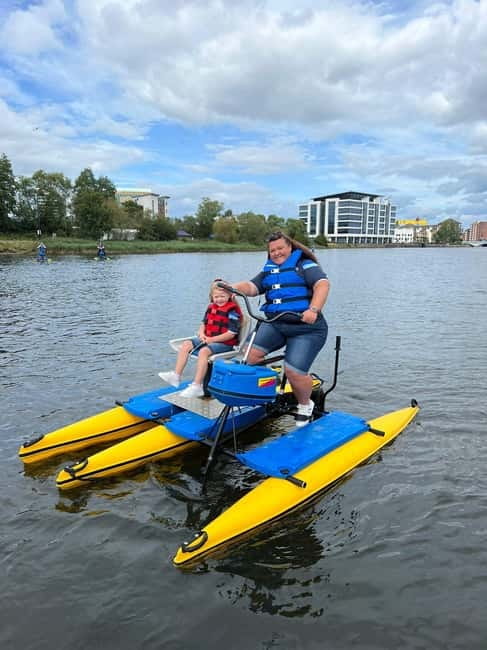 Belfast: River Lagan Hydrobike Tour - Key Points