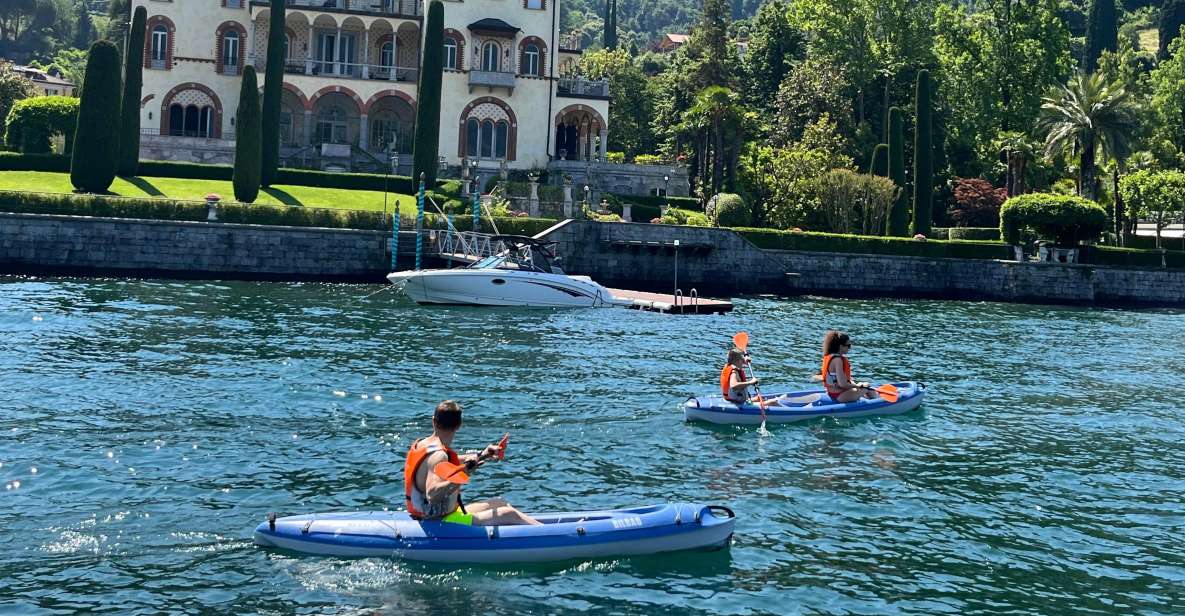 Bellagio Lake Como: Kayak Rental - Included Equipment