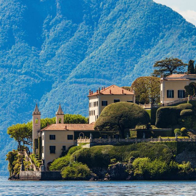 Bellagio: Shared Sunset Boat Tour With Prosecco Aperitif - Admiring Iconic Villas