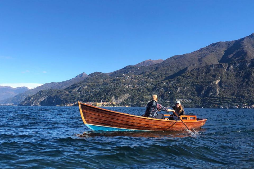 Bellagio: Vintage Wooden Boat Rowing Experience on Lake Como - Important Information