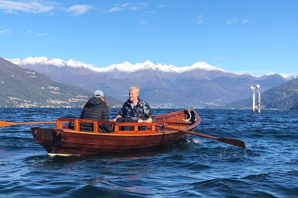 Bellagio: Vintage Wooden Boat Rowing Experience on Lake Como - Exploring Pescallo Bay