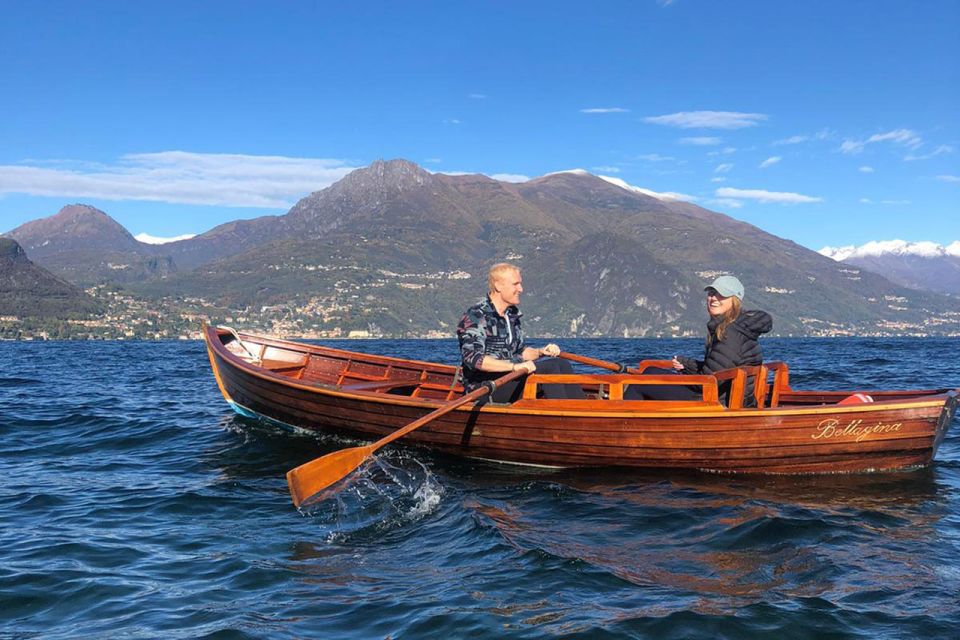 Bellagio: Vintage Wooden Boat Rowing Experience on Lake Como - Iconic Spots and Viewpoints