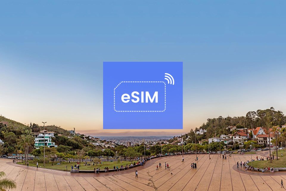 Belo Horizonte: Brazil Esim Roaming Mobile Data Plan - How to Install Your E-Sim