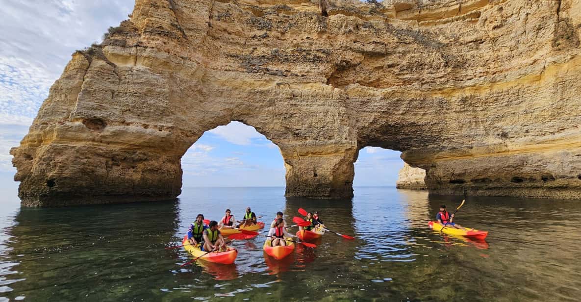 Benagil: 1:30Hour Kayak Rental with Private Parking - Key Points