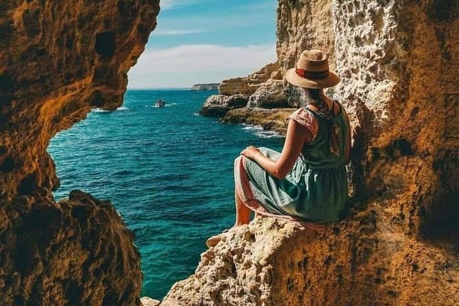 Benagil Cave by Boat Carvoeiro Algarseco Caves by Minivan From Lagos - Exceptional Traveler Experiences