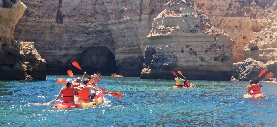 Benagil: Caves, Beaches, and Secret Spots Guided Kayak Tour - Pricing and Booking