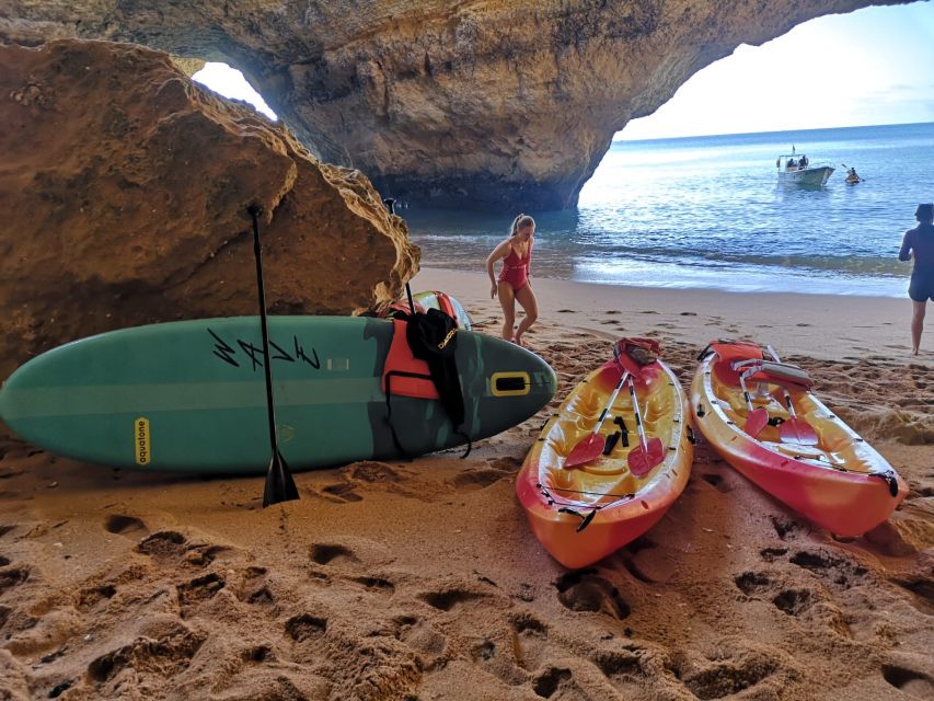 Benagil: Discover Benagil on a Guided Paddle-Boarding Tour - Tips for First-Time Paddleboarders