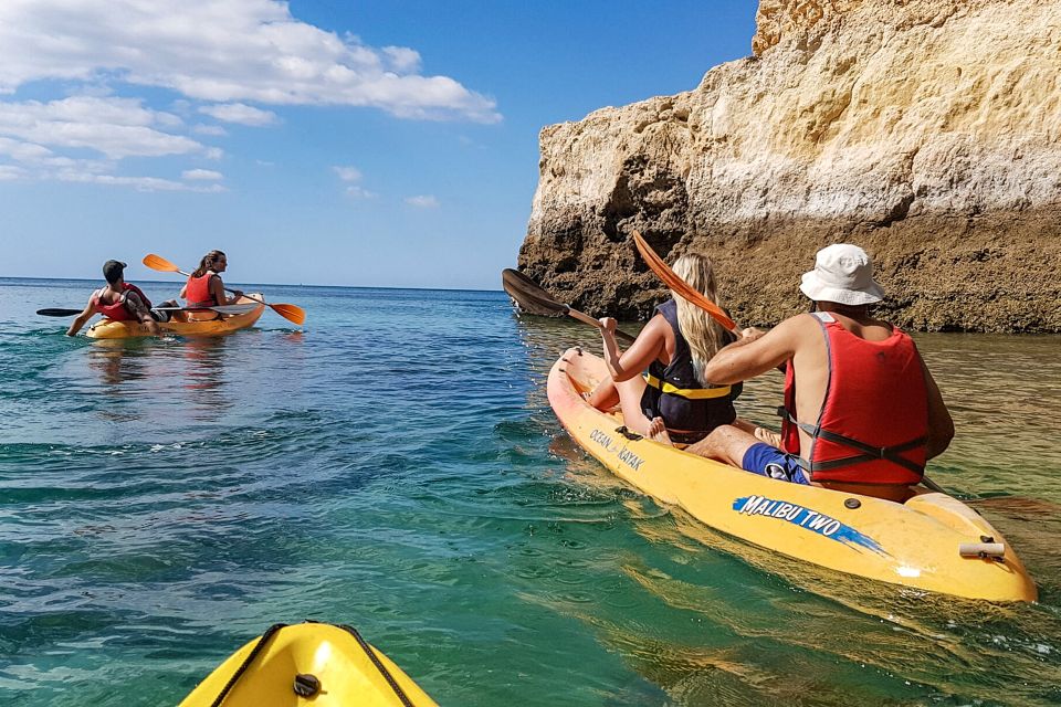 Benagil: Guided Kayaking Tour to the Benagil Cave - The Logistics: Meeting, Duration, and Group Size