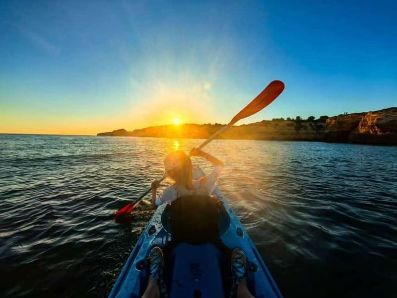 Benagil: Guided Sunrise Kayak Tour with Licensed Guide - Key Points