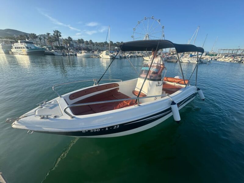 Benalmádena: Boat Rental without License - Practical Details and Tips