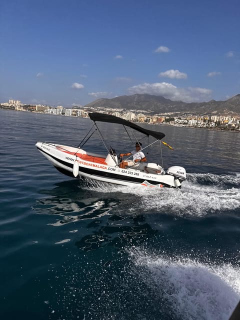 Benalmádena: Boat Rentals With No License Needed. - Onboard Amenities and Activities