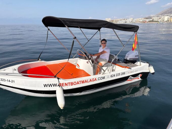 Benalmádena: Boat Rentals With No License Needed. - Meeting Point and Cancellation Policy
