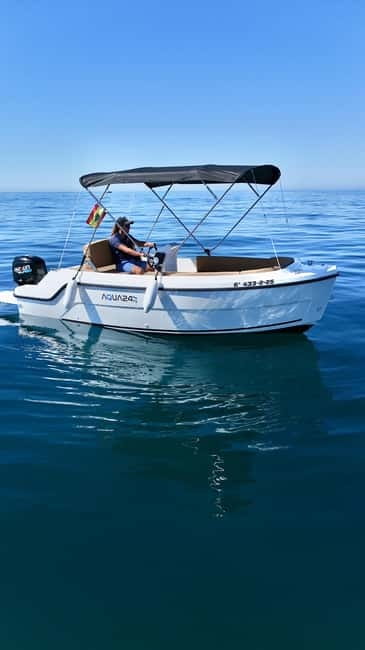 Benalmádena: license-Free Rent Boat for Dolphin Watching - The Value for Money