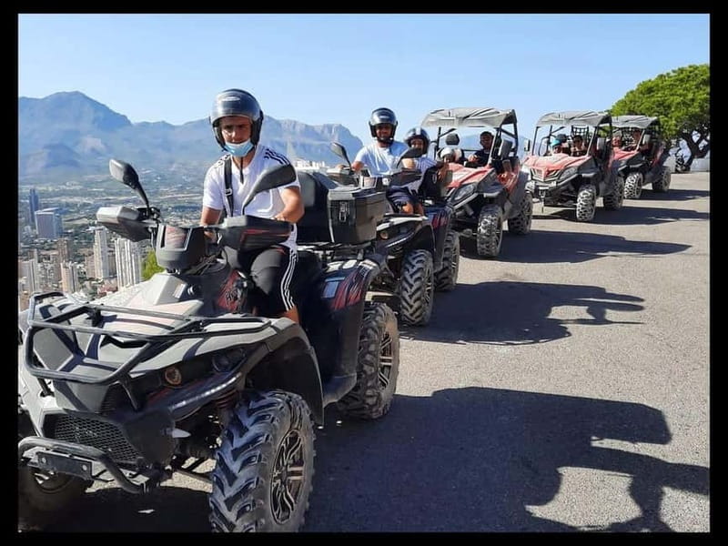 Benidorm: Albir and Altea Guided Quad Tour - Key Points