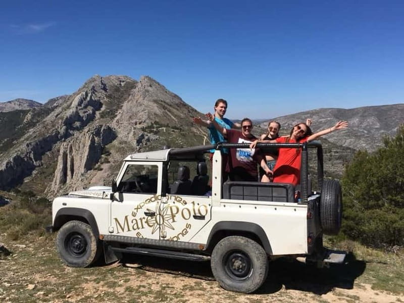 Benidorm: Jeep Safari, Guadalest, and Algar Waterfalls Tour - Key Points