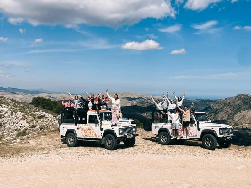 Benidorm: Mountains Half-Day Jeep Trip to Algar Waterfalls - An authentic ride into the heart of the Valencian mountains