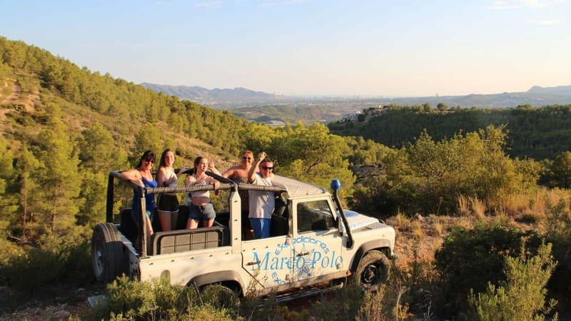 Benidorm: Mountains Half-Day Jeep Trip to Algar Waterfalls - Refreshing stop at Fuentes del Algar