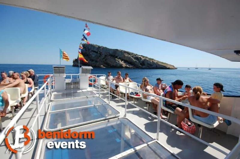 Benidorm: Peacock Island Boat Trip with Submarine included. - Key Points
