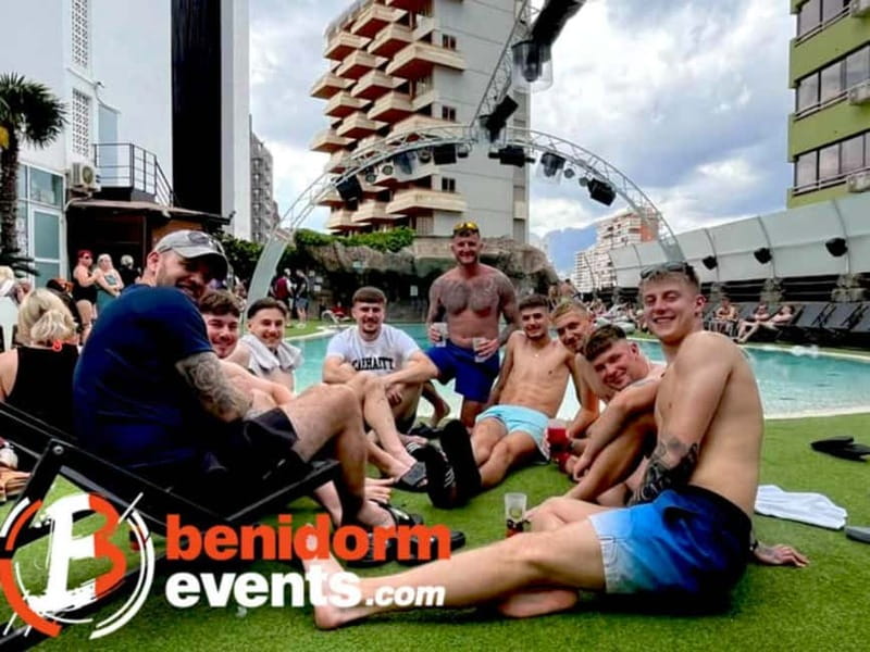 Benidorm Pool Party with DJs, Foam Cannons, & Food - An Overview of What the Tour Offers