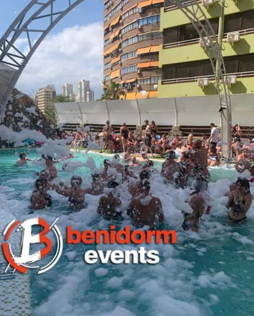 Benidorm Pool Party with DJs, Foam Cannons, & Food - FAQ
