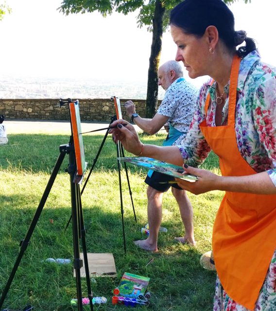 Bergamo: Create Your Painting En Plein Air! - Guidance and Techniques