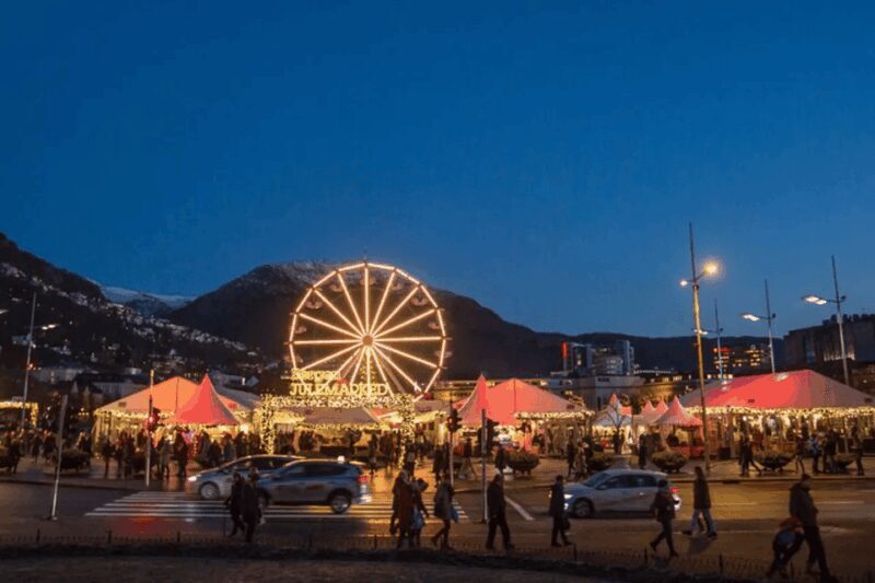 Bergen: Christmas Market and City Highlights Walking Tour - Key Points