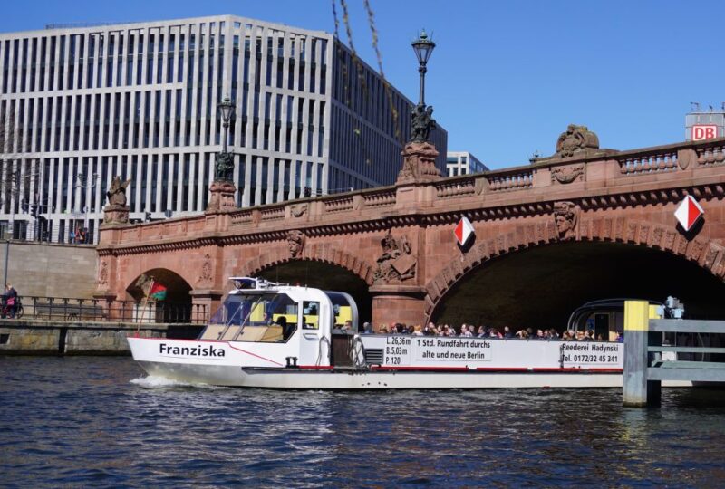 Berlin: Boat Tour With Tour Guide - Booking Process and Options