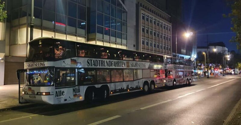 Berlin: Bus Tour by Night with Live Commentary - Value and Practical Considerations