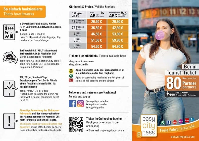 Berlin: EasyCityPass Zone ABC Transportation and Discounts - Final Thoughts