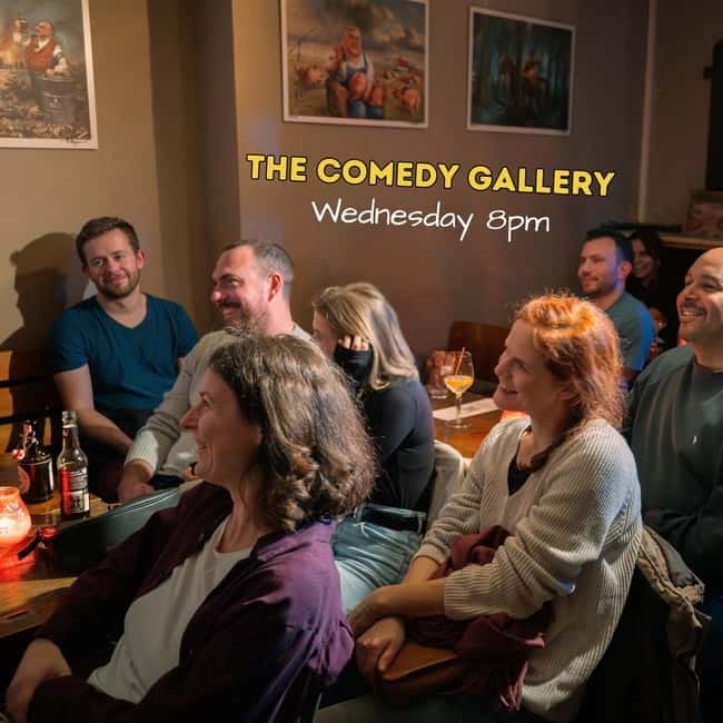Berlin: English Comedy in an Art Gallery - Key Points