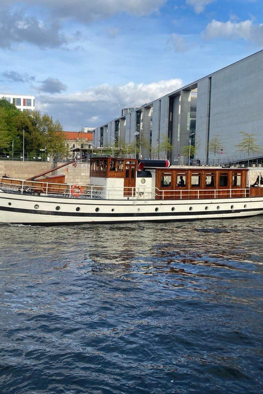 Berlin: Historic Boat Sightseeing City Center Tour - Key Points