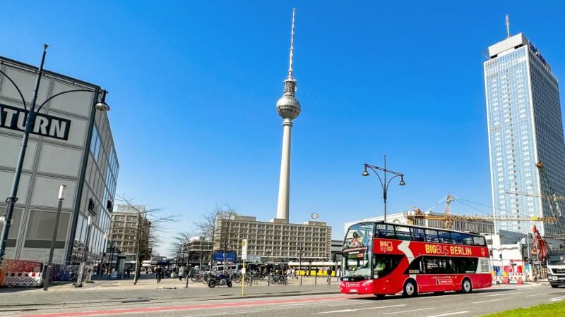 Berlin: Hop-On Hop-Off Sightseeing Bus With Boat Options - Key Points