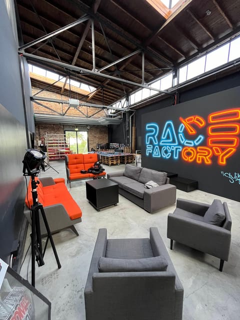 Berlin: Race Factory full-motion racing simulator ride - Key Points