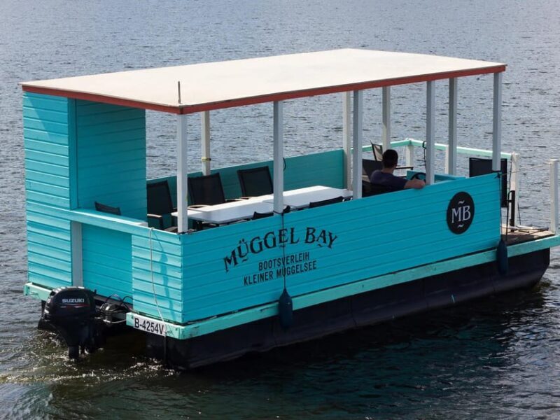 Berlin: Raft Boat Curacau Rental - Exploring Müggelsee: A Lake Full of Possibilities