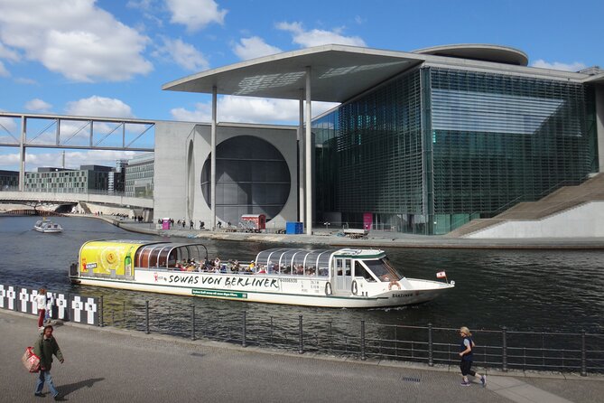 Berlin Sightseeing Boat Tour on the Spree - On-Board Experience